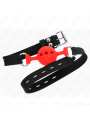 KINK - BÂILLON ENTIÈREMENT SILICONE 55 x 2 CM AVEC BOULE DE 4 CM TAILL