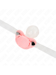KINK - PINK PACIFIER SHAPED GAG 5.5 x 4 CM ADJUSTABLE 43-60 CM