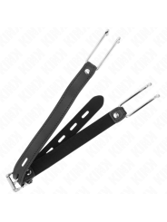 KINK - BÂTON À CROCHET EN MÉTAL 11,5 CM AVEC SANGLE EN CUIR RÉGLABLE 3