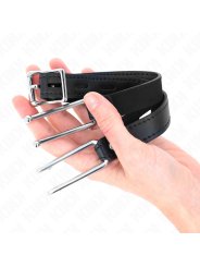 KINK - BÂTON À CROCHET EN MÉTAL 11,5 CM AVEC SANGLE EN CUIR RÉGLABLE 3