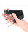 KINK - MORDAZA GANCHO DE METAL 11.5 CM CON CORREA DE POLIPIEL AJUSTABL