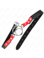 KINK - GAG WITH MULTIPLE O-RINGS 4 / 4.8 CM RED 38 X 56 CM