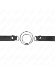 KINK - KNEBEL MIT MEHREREN O-RINGEN 5 CM SCHWARZ 63 X 2,5 CM