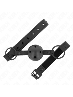 KINK - 4,5 CM NEOPREEN BALL GAG 63,5 X 2 CM VERSTELBAAR 41 X 59 CM