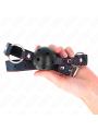 KINK - HOHLHARTER SCHWARZER BALLKNEBEL MODELL 2 65 x 2,5 CM