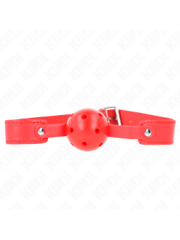 KINK - 4,5 CM ADEMENDE RODE BAL GAG 65 x 2,5 CM