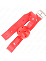 KINK - 4,5 CM ADEMENDE RODE BAL GAG 65 x 2,5 CM