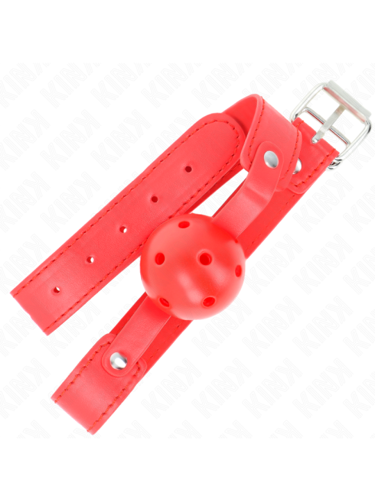KINK - 4,5 CM ADEMENDE RODE BAL GAG 65 x 2,5 CM