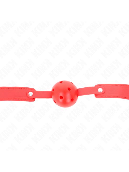 KINK - 4,5 CM ADEMENDE RODE BAL GAG 65 x 2,5 CM