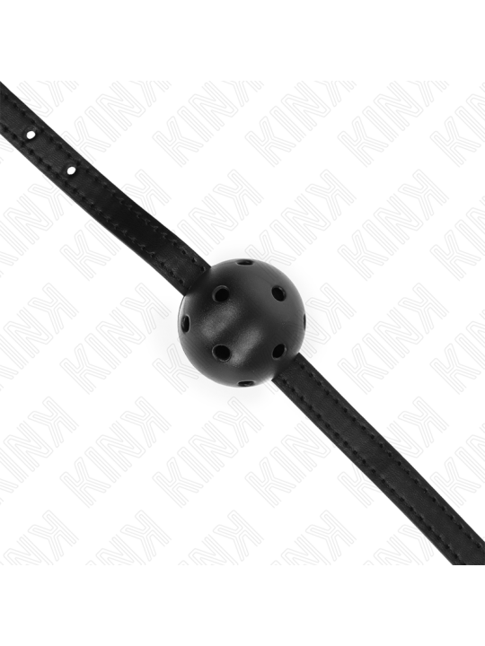 KINK - MORDAZA DE BOLA 4.5 CM TRANSPIRABLE SIMPLICITY NEGRO 62 x 1.5 C