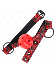 KINK - DIAMOND PATTERN BALL 4.5 CM GAG MODEL 1 64.5 CM ADJUSTABLE 42-6