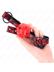 KINK - PALLA CON MOTIVO A DIAMANTI 4.5 CM MODELLO GAG 1 64.5 CM REGOLA