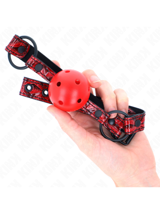 KINK - DIAMOND PATTERN BALL 4.5 CM GAG MODEL 1 64.5 CM ADJUSTABLE 42-6
