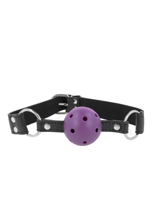 KINK - BALLE RESPIRANTE 4 CM BAG AVEC DOUBLE RIVET VIOLET 62,5 x 2,5 C