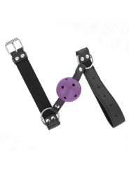 KINK - BALLE RESPIRANTE 4 CM BAG AVEC DOUBLE RIVET VIOLET 62,5 x 2,5 C