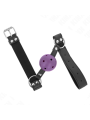 KINK - BALLE RESPIRANTE 4 CM BAG AVEC DOUBLE RIVET VIOLET 62,5 x 2,5 C
