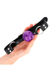 KINK - BALLE RESPIRANTE 4 CM BAG AVEC DOUBLE RIVET VIOLET 62,5 x 2,5 C