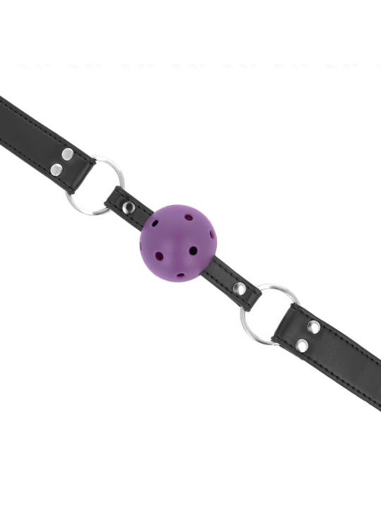 KINK - BALLE RESPIRANTE 4 CM BAG AVEC DOUBLE RIVET VIOLET 62,5 x 2,5 C