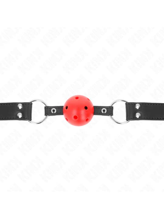 KINK - BÂTON RESPIRANT 4 CM AVEC DOUBLE RIVET CUIR 62,5 x 2,5 CM RÉGLA