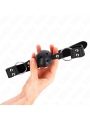 KINK - BOLA RESPIRÁVEL 4 CM MORDAÇA COM REBITE DUPLO MODELO 1 PRETO 62