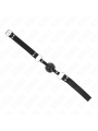 KINK - BOLA RESPIRÁVEL 4 CM MORDAÇA COM REBITE DUPLO MODELO 1 PRETO 62