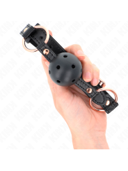KINK - BOLA TPE PREMIUM MORDAÇA 4 CM 60 x 2 CM