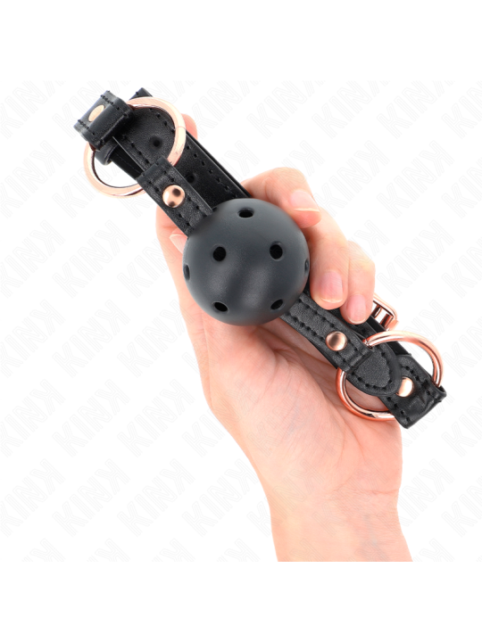 KINK - BOLA TPE PREMIUM MORDAÇA 4 CM 60 x 2 CM