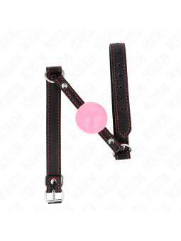 KINK - 4 CM ROZE GOUDEN BAL GAG 60 x 2 CM
