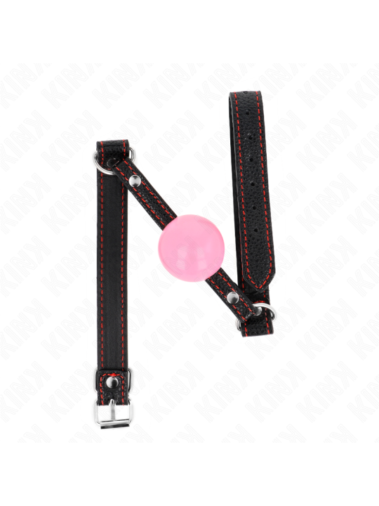 KINK - 4 CM ROZE GOUDEN BAL GAG 60 x 2 CM