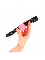 KINK - 4 CM ROZE GOUDEN BAL GAG 60 x 2 CM