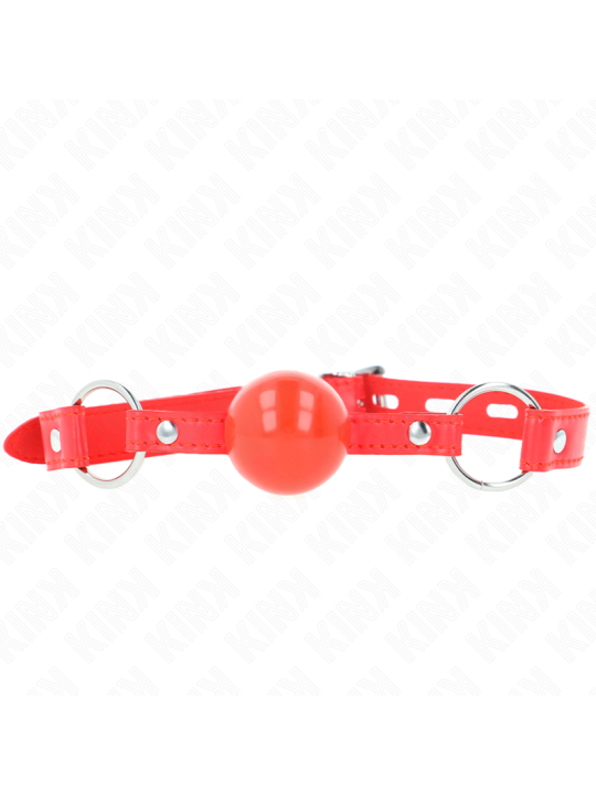 KINK - BÂILLON TPE BALLE 4 CM AVEC ROJO LOCK 60 x 2 CM