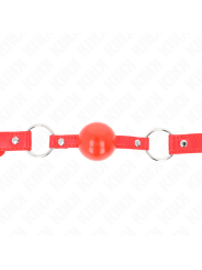 KINK - BÂILLON TPE BALLE 4 CM AVEC ROJO LOCK 60 x 2 CM