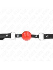 KINK - 4 CM BALL GAG ROOD TPE 60 x 2 CM