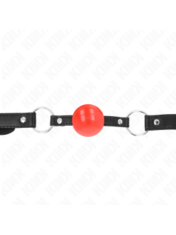 KINK - 4 CM BALL GAG ROOD TPE 60 x 2 CM