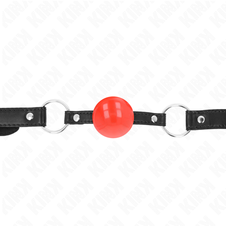 KINK - 4 CM BALL GAG ROOD TPE 60 x 2 CM