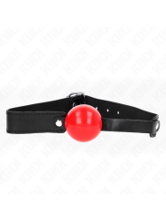KINK - 4CM ZACHTE TPE BALL GAG MODEL 1 66 x 2,5 CM VERSTELBAAR 41-61 C