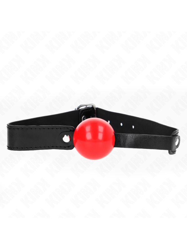 KINK - 4CM ZACHTE TPE BALL GAG MODEL 1 66 x 2,5 CM VERSTELBAAR 41-61 C