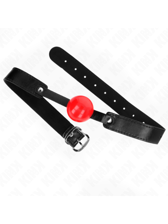 KINK - MORDAZA DE BOLA 4 CM SUAVE DE TPE MODELO 1 66 x 2.5 CM AJUSTABL