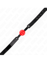 KINK - 4CM ZACHTE TPE BALL GAG MODEL 1 66 x 2,5 CM VERSTELBAAR 41-61 C