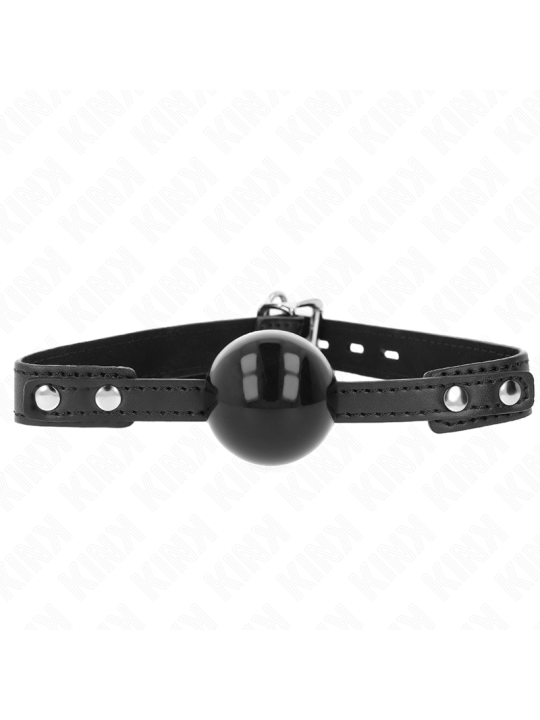 KINK - BOLA TPE MACIA 4 CM GAG MODELO 3 60 x 2 CM AJUSTÁVEL 37-52 CM