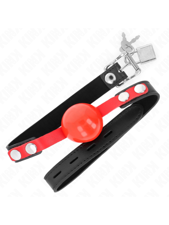 KINK - SOFT TPE BALL 4 CM GAG MODELL 4 60 x 2 CM VERSTELLBAR 37-52 CM