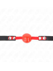 KINK - MORDAZA DE BOLA 4 CM SUAVE DE TPE MODELO 4 60 x 2 CM AJUSTABLE 