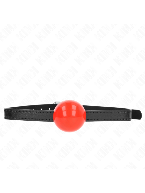 KINK - RED SINGLE SOLID BALL 4 CM GAG 65 x 1.5 CM