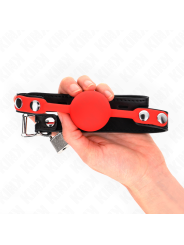 KINK - BOLA SILICONE MORDAÇA 4 CM COM FECHADURA 60 x 2 CM