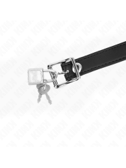 KINK - BOLA SILICONE MORDAÇA 4 CM COM FECHADURA 60 x 2 CM