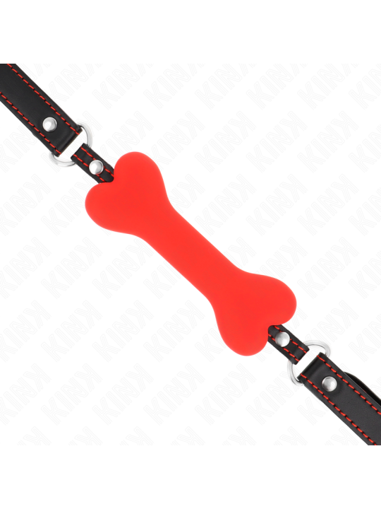 KINK - OSSO ROSSO 12 CM BAVAGLIO 63 x 2 CM