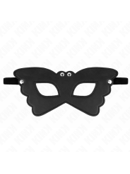 KINK - VLINDERVORMIG KUNSTLEERMASKER 20 x 9 CM
