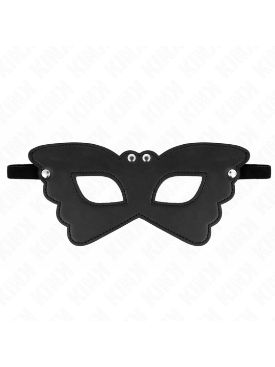 KINK - VLINDERVORMIG KUNSTLEERMASKER 20 x 9 CM