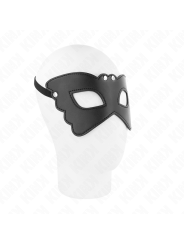 KINK - SCHMETTERLINGSFORM-KUNSTLEDERMASKE 20 x 9 CM