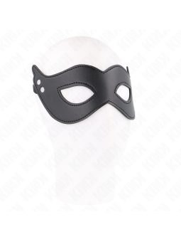 KINK - KUNSTLEDERMASKE MIT NIETEN MODELL 1 26 x 8 CM